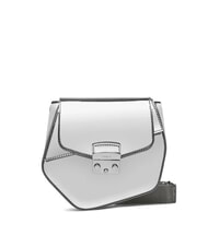 FURLA CAMPIONARIO - METROPOLIS  Bolso de hombro color plata + plata claro - Bolsos Mujer - 1