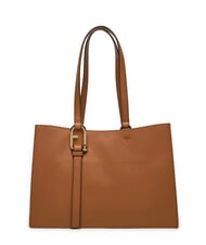 FURLA NUVOLA  Bolso de hombro de piel brandy - Bolsos Mujer - 1