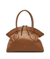 FURLA CAMPIONARIO - ERICA  Bolso de piel, fabricado en Italia brandy - Bolsos Mujer - 1