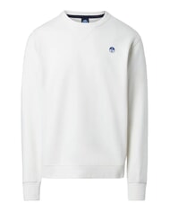NORTH SAILS ROUND LOGO Sudadera de algod&oacute;n con cuello redondo Malvavisco - Sudaderas - 1