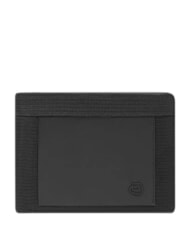 PIQUADRO ORION Cartera en piel y tejido reciclados - Carteras Hombre