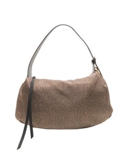 BORBONESE PRIVE Bolso de hombro tipo hobo OP / NATURAL / NEGRO - Bolsos Mujer - 1