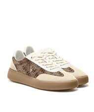 GUESS PARLET Zapatillas de deporte para mujer Beige / Marr&oacute;n - Zapatos Mujer - 1