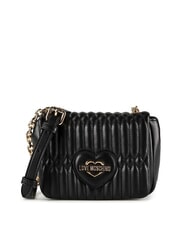 LOVE MOSCHINO BUBBLY LOVE Mini bolso de hombro negro - Bolsos Mujer - 1