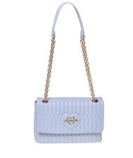 LOVE MOSCHINO BUBBLY LOVE Mini bolso de hombro / bandolera azul claro - Bolsos Mujer - 1