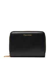 CALVIN KLEIN HARDWARE MONOGRAM Cartera de cuero - Carteras Mujer