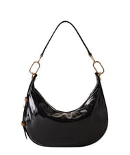 BORBONESE OYSTER Bolso de hombro, piel OP NEGRO / NATURAL - Bolsos Mujer - 1