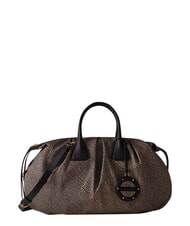 BORBONESE VIS-A-VIS Bolso maxi, con bandolera OP / NATURAL / NEGRO - Bolsos Mujer - 1