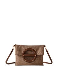 BORBONESE VIS-A-VIS Bandolera beiger yegua - Bolsos Mujer - 1