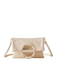 BORBONESE VIS-A-VIS Bolso de hombro algod&oacute;n blanco - Bolsos Mujer - 1