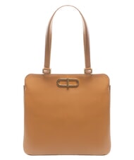 FURLA TEIA Bolso de cuero brandy - Bolsos Mujer - 1