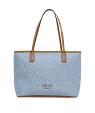 LIUJO EVRIM Bolso de hombro azul polvoriento - Bolsos Mujer - 1