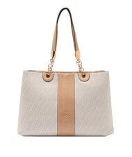 LIUJO EMATITE Bolso de hombro polvo natural/oscuro - Bolsos Mujer - 1