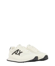 ARMANI EXCHANGE DROP MICROSUEDE Zapatillas con logotipo en contraste - Zapatos Hombre