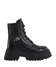 GAUD&Igrave; CORINNE MILLED Bot&iacute;n de piel al tobillo NEGRO - Zapatos Mujer - 1