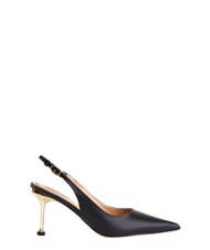 GAUD&Igrave; CRISTEL Chanel escote, en piel. NEGRO - Zapatos Mujer - 1
