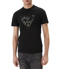 GUESS TRIANGLE HD Camiseta de manga corta jetbla - camiseta - 1