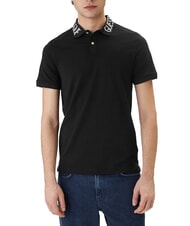 GUESS NOLAN Camisa polo de manga corta jetbla - camisa polo - 1