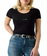 GUESS SCRIPT Camiseta de algod&oacute;n jetbla - camiseta - 1