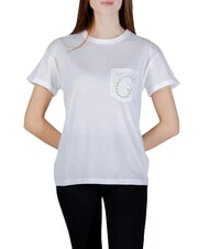 GUESS POCKET LOGO Camiseta de algod&oacute;n purwhite - camiseta - 1