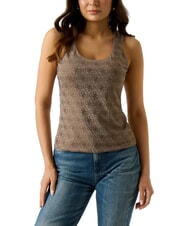 GUESS 4G ALLOVER Arriba - camiseta