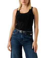 GUESS 4G ALLOVER Arriba jetbla - camiseta - 1