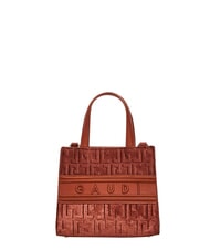 GAUD&Igrave; ADA VELUR S Bolso peque&ntilde;o con inserciones de terciopelo naranja - Bolsos Mujer - 1