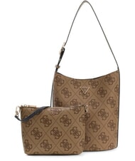 GUESS MERIDIAN 2 Bolso de hombro tipo cubo, con bolso de mano. - Bolsos Mujer