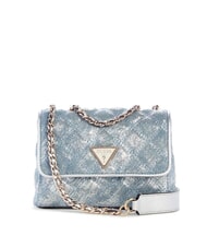 GUESS GIULLY 2 DENIM Bolso de hombro / bolso cruzado mezclilla metalizada - Bolsos Mujer - 1