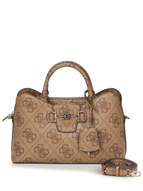 GUESS JANIE LOGO Bolso de mano con correa para el hombro. LOGOTIPO DE LECHE - Bolsos Mujer