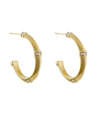 GUESS BAMBOO Pendientes de oro amarillo oro amarillo - Pendientes - 1