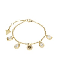 GUESS 4G LIGHT Pulsera con m&uacute;ltiples dijes 4G oro amarillo - Pulseras - 1