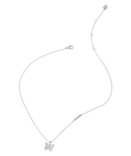 GUESS CHRYSALIS Collar con dije de cristales y motivo de mariposa. - Collares