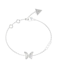 GUESS CHRYSALIS Pulsera con dije en forma de mariposa SILVER - Pulseras - 1