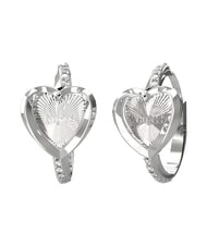 GUESS MON AMOUR Pendientes de plata con motivo de coraz&oacute;n. SILVER - Pendientes - 1