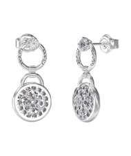 GUESS DREAMING Pendientes con motivo 4G SILVER - Pendientes - 1
