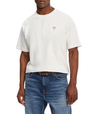 GUESS JEANS MINI TRIANGLE Camiseta de algod&oacute;n purwhite - camiseta - 1
