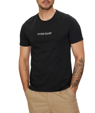 GUESS JEANS LOGO EMBRO Camiseta de algod&oacute;n jetbla - camiseta - 1