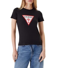 GUESS JEANS ICONIC Camiseta de manga corta jetbla - camiseta - 1