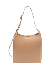 GIANNI CHIARINI JO Bolso de hombro de piel arcilla - Bolsos Mujer - 1