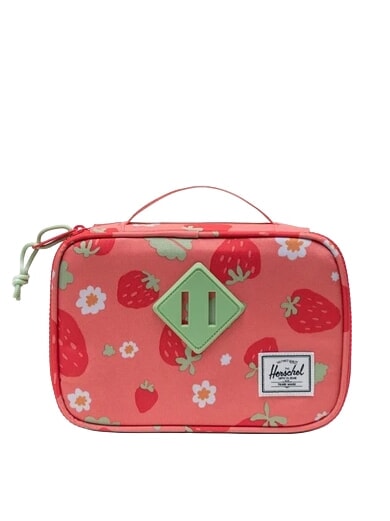 HERSCHEL HERITAGE Estuche con asa fresas dulces de color rosa p&aacute;lido - Estuches y Accesorios