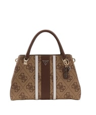 GUESS NOELLE 2 LUXURY Bolso logotipo de caf&eacute; con leche / marr&oacute;n - Bolsos Mujer - 1