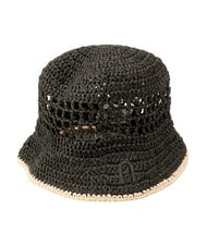 FURLA CAMPIONARIO - GIOVE  Sombrero de nailon negro+natural - Sombreros - 1