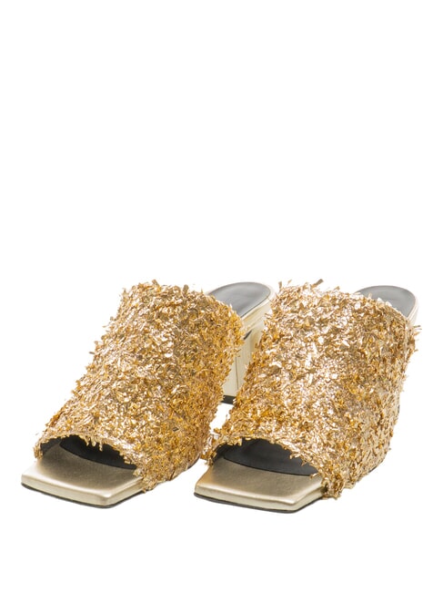 FURLA CAMPIONARIO - DIAMANTE  Sandalias con pedrer&iacute;a color oro + color oro claro - Zapatos Mujer