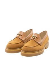 FURLA CAMPIONARIO - SFERA  mocasines de cuero Base de brandy y miel - Zapatos Mujer - 1