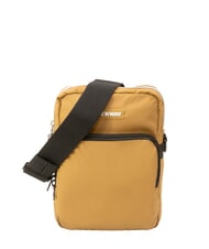 KWAY ERLOY Bolsa de nailon con bolsillo bistre marr&oacute;n - Bandoleras Hombre - 1