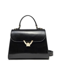 COCCINELLE DEW SHINY CALF Bolso de mano con correa para el hombro. negro - Bolsos Mujer - 1