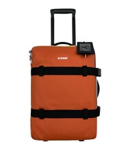 KWAY BLOSSAC  Carro de equipaje de mano impermeable naranja parduzco-negro - Equipaje de mano - 1