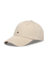 TOMMY HILFIGER TH FLAG Sombrero de lona beige cl&aacute;sico - Sombreros - 1