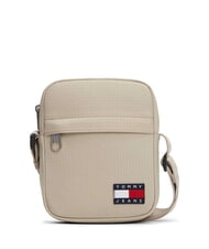 TOMMY HILFIGER TJ ESS DAILY Bolsa de nailon reciclado piedra - Bandoleras Hombre - 1